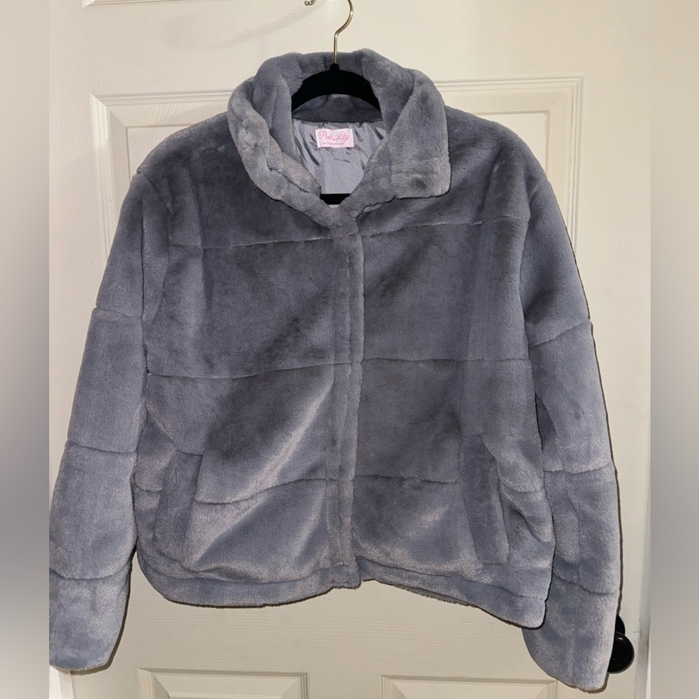 Pink Lily Grey jacket size M